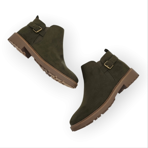 Esprit Women's Tylee Ankle Boot - Chelsea Bootie With V-Notch Cutouts & Chunky Heel - View #3